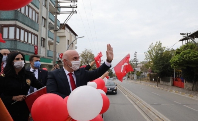 Darıca’da Cumhuriyet Bayramı coşkusu yaşandı