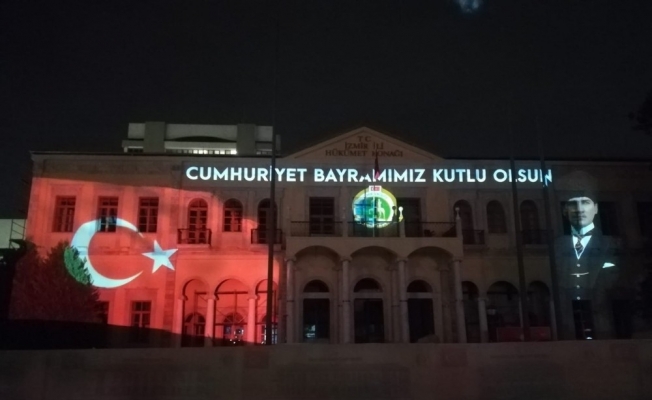İzmir Valiliğinden Cumhuriyet Bayramı’na özel kutlama