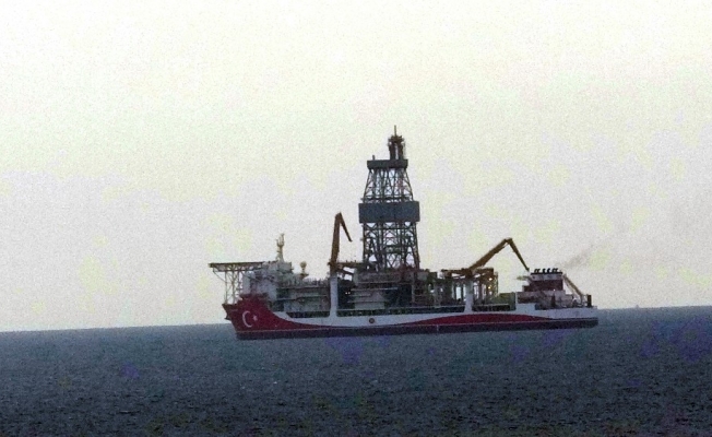 ‘Kanuni’ sondaj gemisi Çanakkale açıklarına demirledi