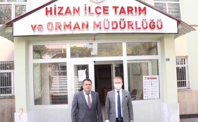 Kaymakam Yelek, kurumları ziyaret etti