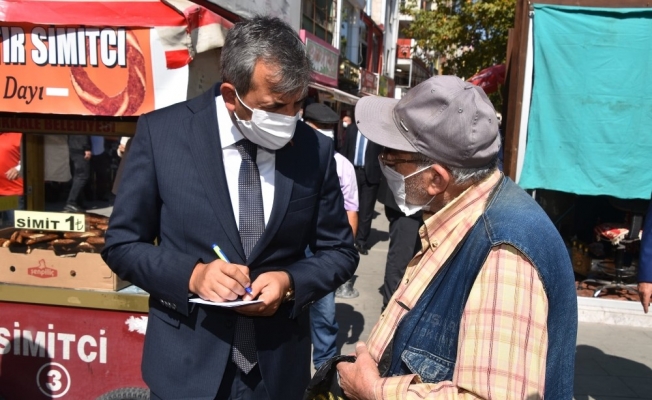 Kırıkkale’de korona virüs denetimi