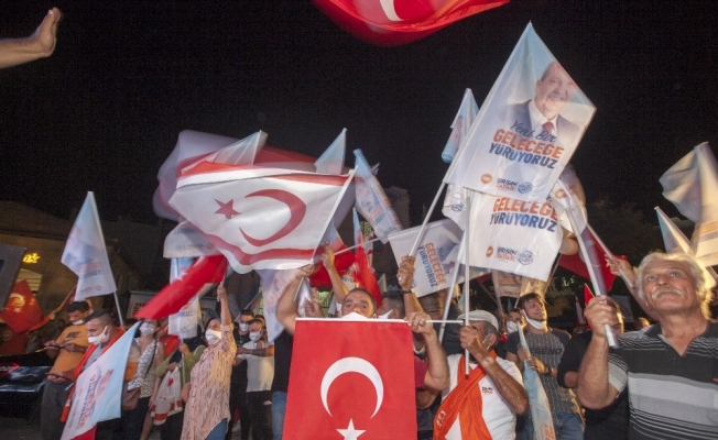 KKTC’nin yeni Cumhurbaşkanı Ersin Tatar’dan zafer konuşması