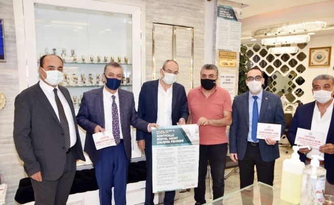 KTO Başkanı Gülsoy’dan Kazancılar Çarşısı’nda denetim