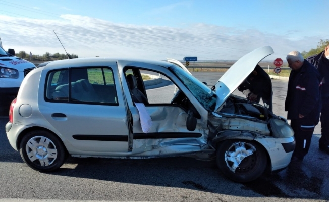 Lüleburgaz’da kaza: 1 yaralı