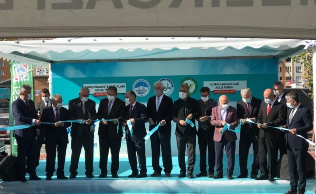 Melikgazi’de hem etkinlik alanı hem de cami açılışı yapıldı