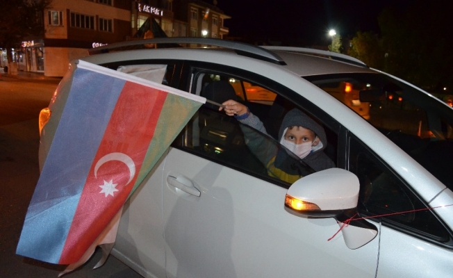 Merzifon’dan Azerbaycan’a konvoylu destek