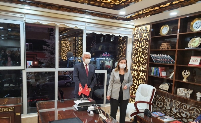 MHP İstanbul Milletvekili Erdem, Mardin İl Başkanlığını ziyaret etti