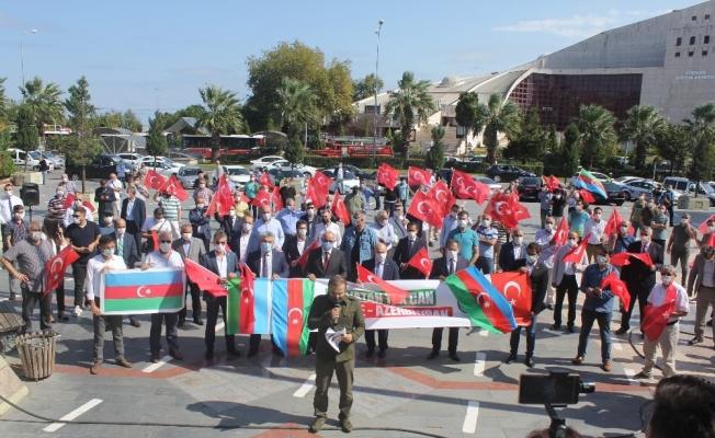 Samsun’dan Azerbaycan’a tam destek