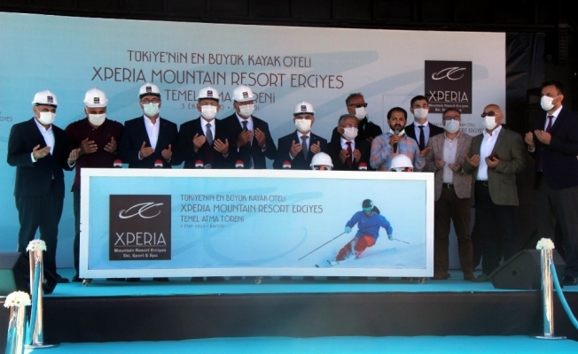 Türkiye’nin en büyük dağ otelinin temeli atıldı