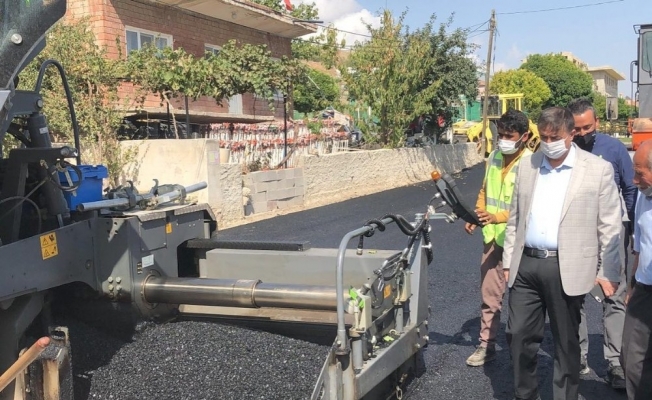 Yeşilhisar’da sıcak asfalt çalışmaları başladı