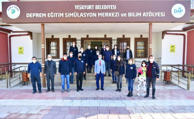 112 personeline deprem eğitimi