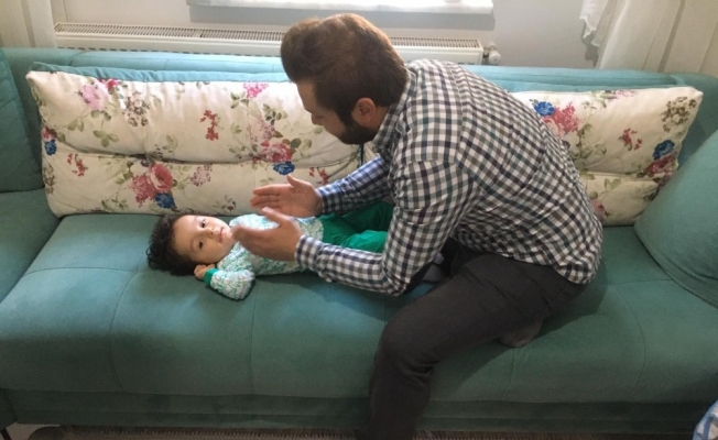 13 aylık SMA hastası Hasan Çınar yardım bekliyor