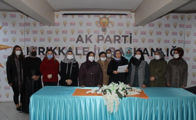 AK Parti Kırıkkale Kadın Kolları kadına yönelik şiddeti kınadı