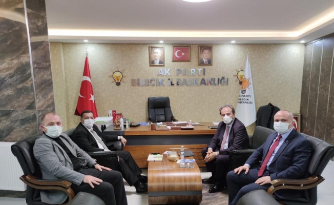 AK Parti MKYK üyesi Coşkun’dan İl Başkanı Karabıyık’a ziyaret