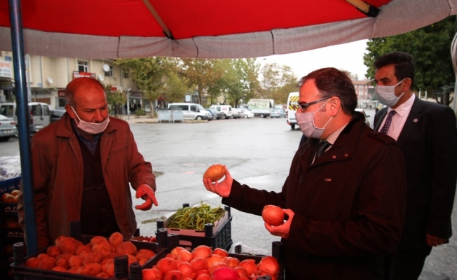 Başkan Özdoğan’dan koronavirüs denetimi