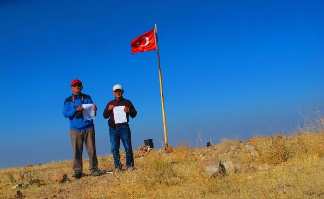 Dağcılar, ülkemizin kurtarıcısı ve Cumhuriyetin kurucusunu anmak için zirvelere çıktılar