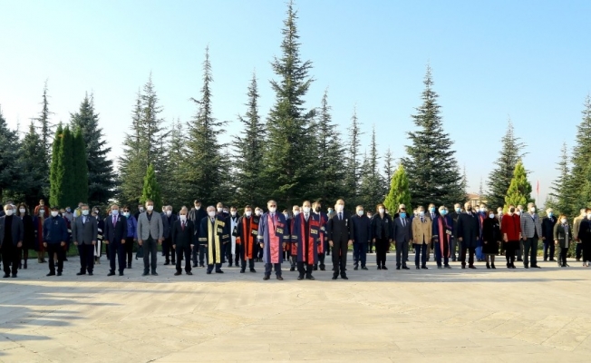 ERÜ’de 10 Kasım Atatürk’ü Anma Töreni Gerçekleştirildi