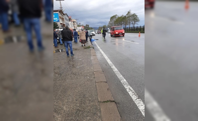 Giresun’da trafik kazası: 1 ölü