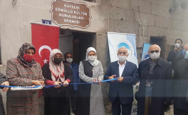 Kayseri Gönüllü Kültür Kuruluşları Derneği’nin yeni hizmet binası açıldı