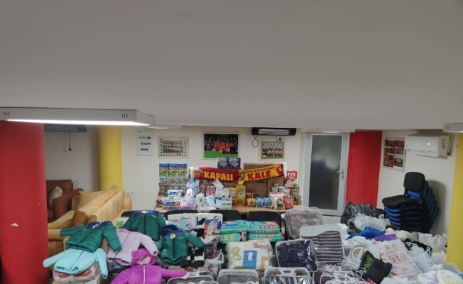 Kayserispor taraftarından İzmir’e yardım eli