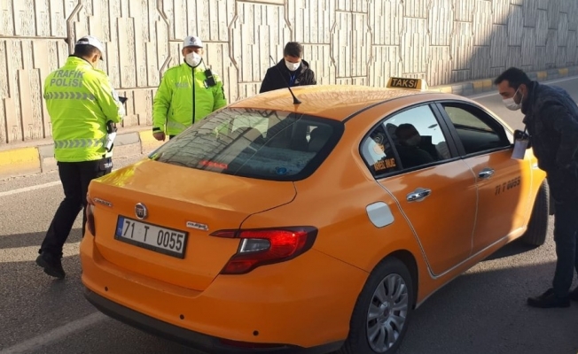 Kırıkkale’de korona virüs denetimleri