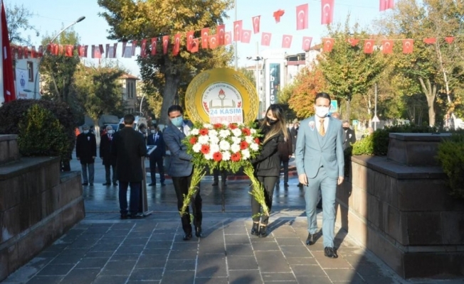Malatya’da 24 Kasım Öğretmenler Günü kutlamaları