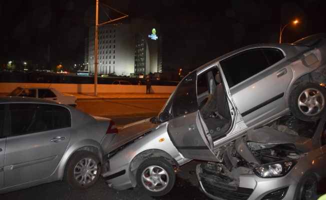 Malatya’da zincirleme kaza: 6 araç birbirine girdi