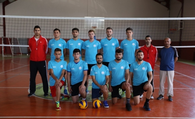 Melikgazi Belediyespor Voleybol Takımından galibiyet