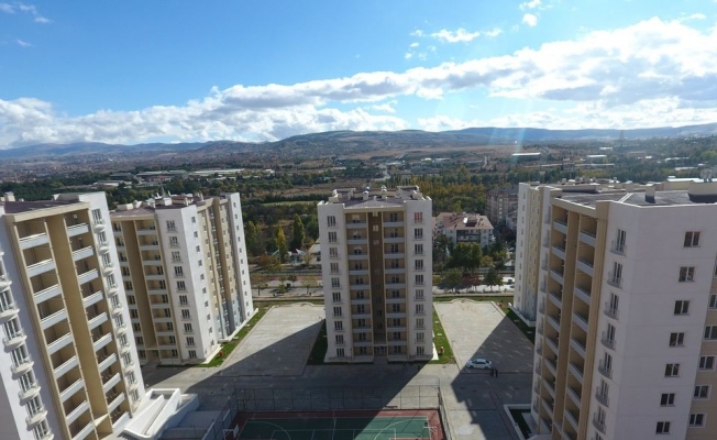 MKE lojmanlarında yaşam başladı