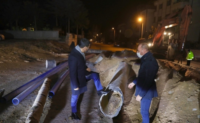 Nevşehir Belediyesi içme suyu için yatırımlarını sürdürüyor