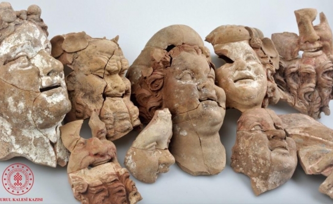 Ordu Kurul Kalesi’nde 2 bin 100 yıllık büst ve masklar bulundu