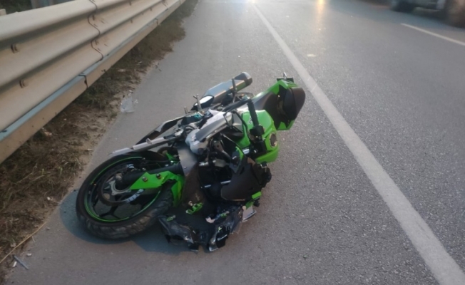 Samsun’da motosiklet kazası: 2 yaralı