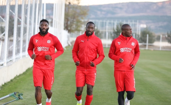 Sivasspor’da Karagümrük maçı hazırlıkları başladı