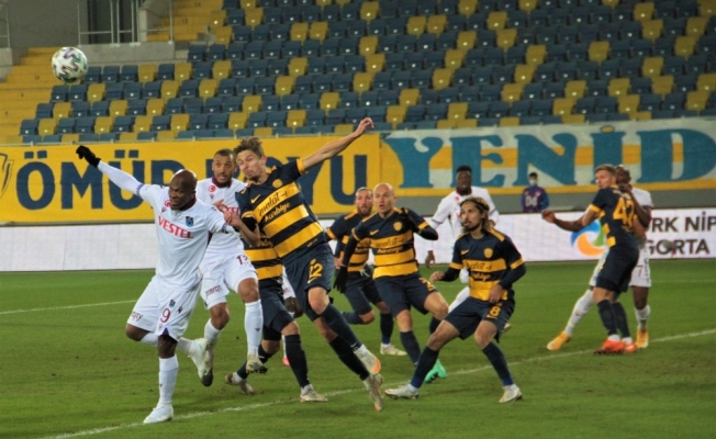 Süper Lig: MKE Ankaragücü: 0 - Trabzonspor: 1 (Maç sonucu)