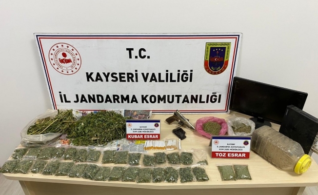 Tomarza’da uyuşturucu operasyonu: 1 gözaltı