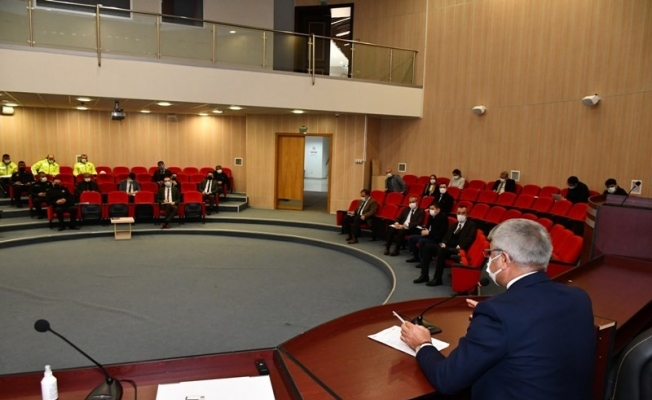 2020- 2021 yılı kış tedbirleri toplantısı yapıldı