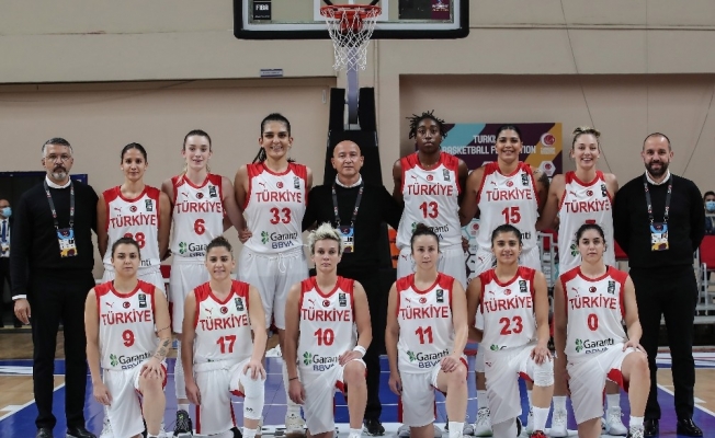A Milli Kadın Basketbol Takımı, dünya sıralamasında 7. sırada