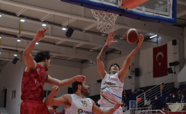 Basketbol Süper Ligi:  Aliağa Petkim: 67 - Gaziantep Basketbol: 66