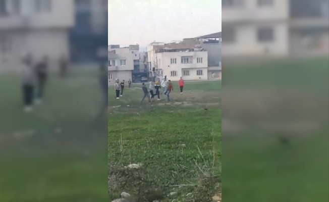 Bursa’da sokağa çıkma kısıtlamasında çift kale maç yaptılar