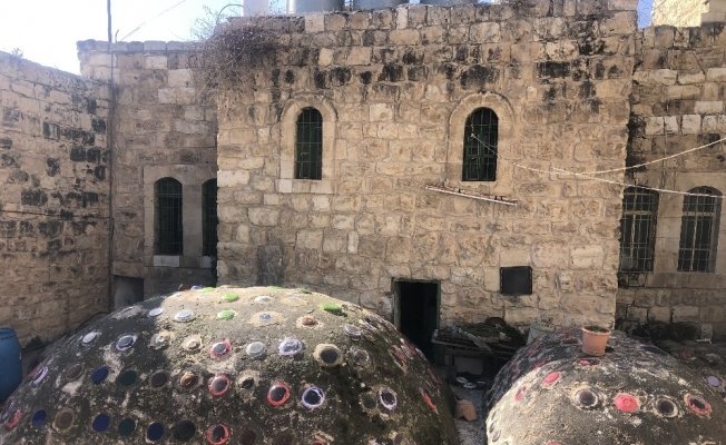 Filistinli Samir, eski Türk hamamını yeniden inşa ediyor