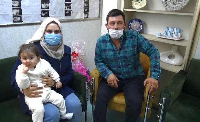 Mardinli çiftin 12 yıllık çocuk hasreti Diyarbakır’da son buldu