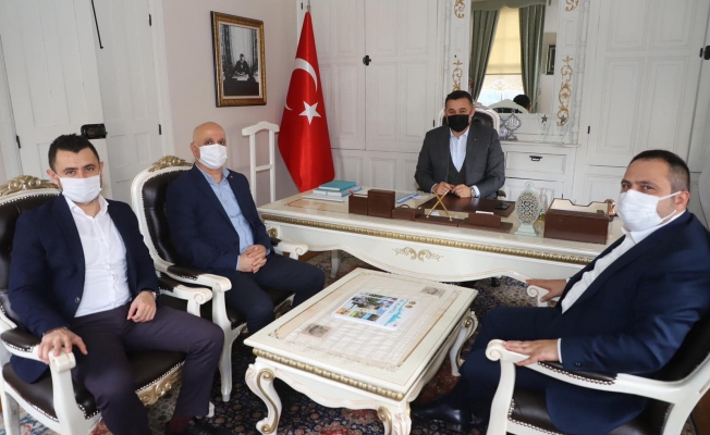 MHP’li Aksoy’dan Başkan Yücel’e ziyaret