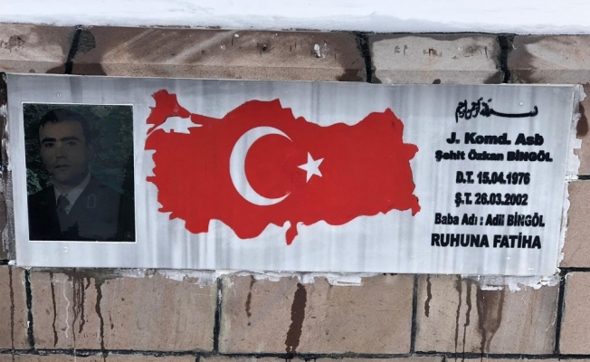 Şehit Jandarma Astsubay Özkan Bingöl Çeşmesi onarıldı