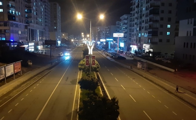 Sokağa çıkma kısıtlaması başladı, Mardin’de yollar sessiz kaldı