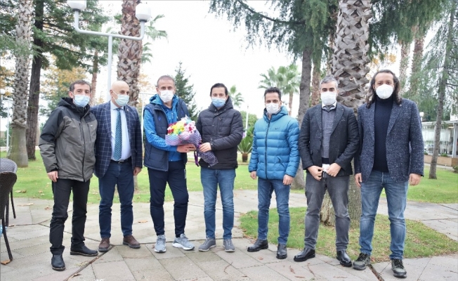 TSYD Trabzon Şubesi Abdullah Avcı’yı ziyaret etti