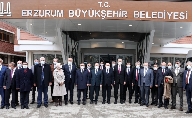Ak Parti Genel Başkanvekili Prof. Dr. Kurtulmuş’tan Büyükşehir’e ziyaret