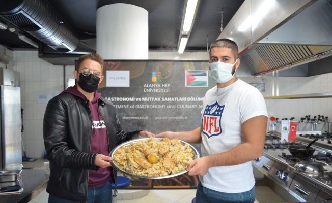 Alanya HEP’te Filistin mutfağı tanıtıldı