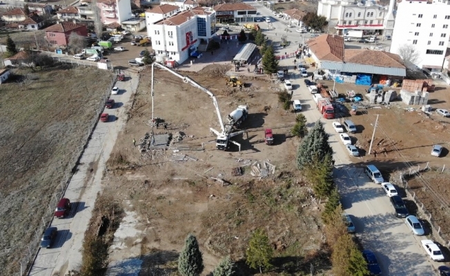 Bahşılı’da 15 Temmuz Şehitler Meydanı’nın temeli atıldı