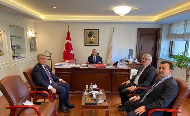 Başkan Cengiz Ankara temaslarını tamamladı