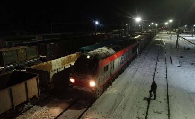 Çin ve Rusya’ya giden ihracat treni Sivas’ta